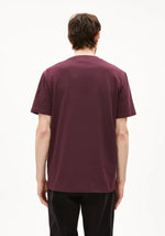 Laden Sie das Bild in den Galerie-Viewer, Heavy Weight Shirt Maarkos Dark Cranberry