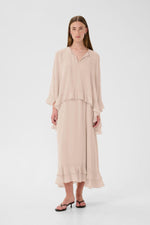 Laden Sie das Bild in den Galerie-Viewer, Cape 2-in-1 Dress Adelyn