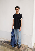 Laden Sie das Bild in den Galerie-Viewer, Heavy Weight Shirt Maarkos Black