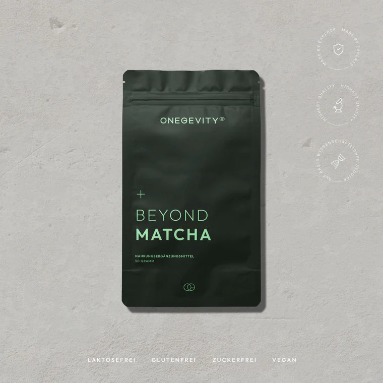 Beyond Matcha l Premium Matcha in Kombination mit Adaptogenen