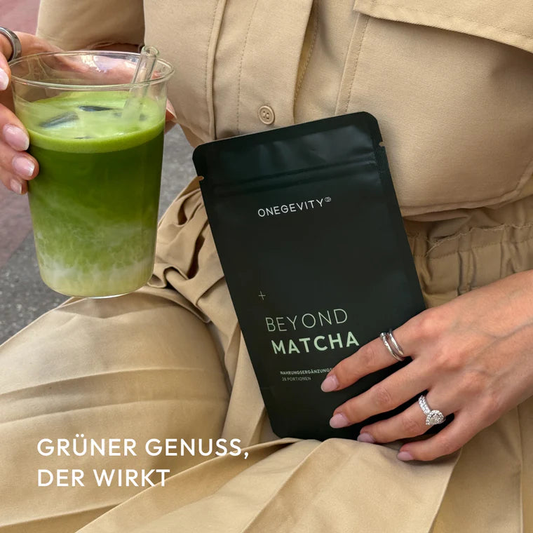 Beyond Matcha l Premium Matcha in Kombination mit Adaptogenen