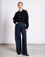 Laden Sie das Bild in den Galerie-Viewer, Wide Leg Jeans Tacna Blue Denim GOTS
