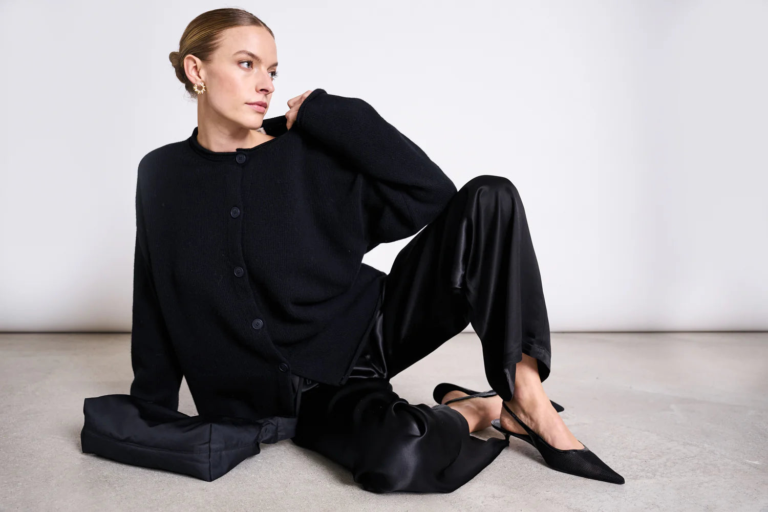 Loose Silky Pants Fris
