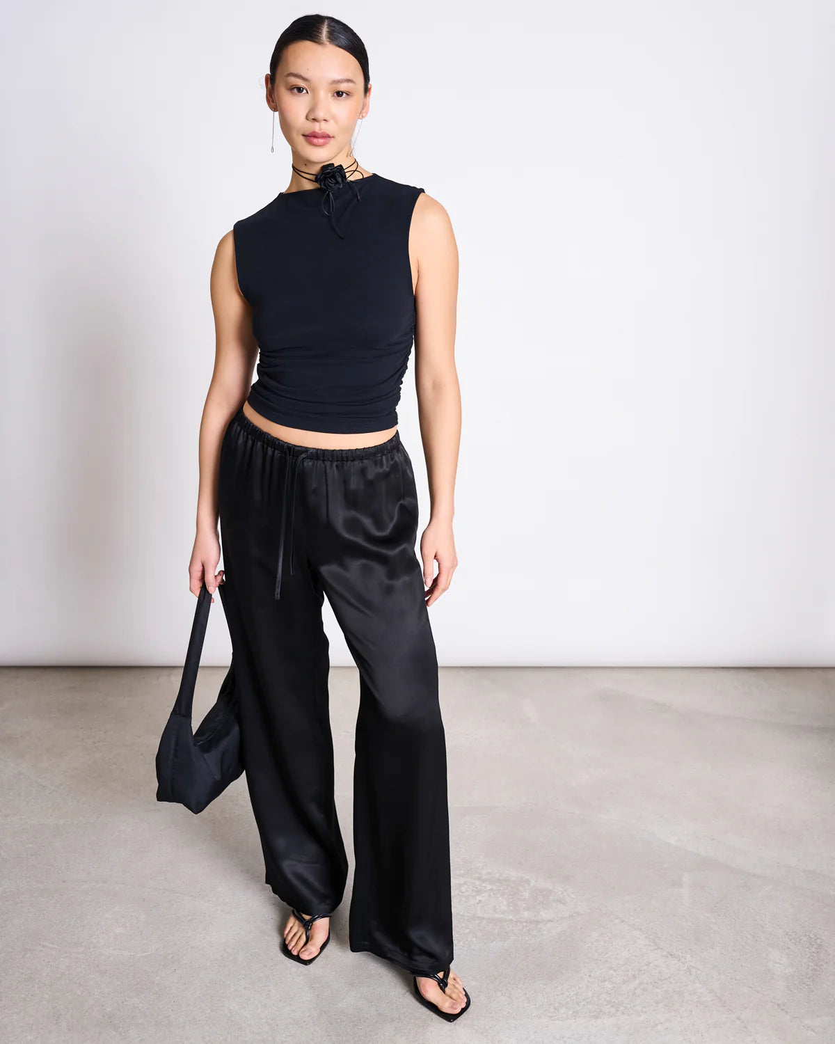 Loose Silky Pants Fris