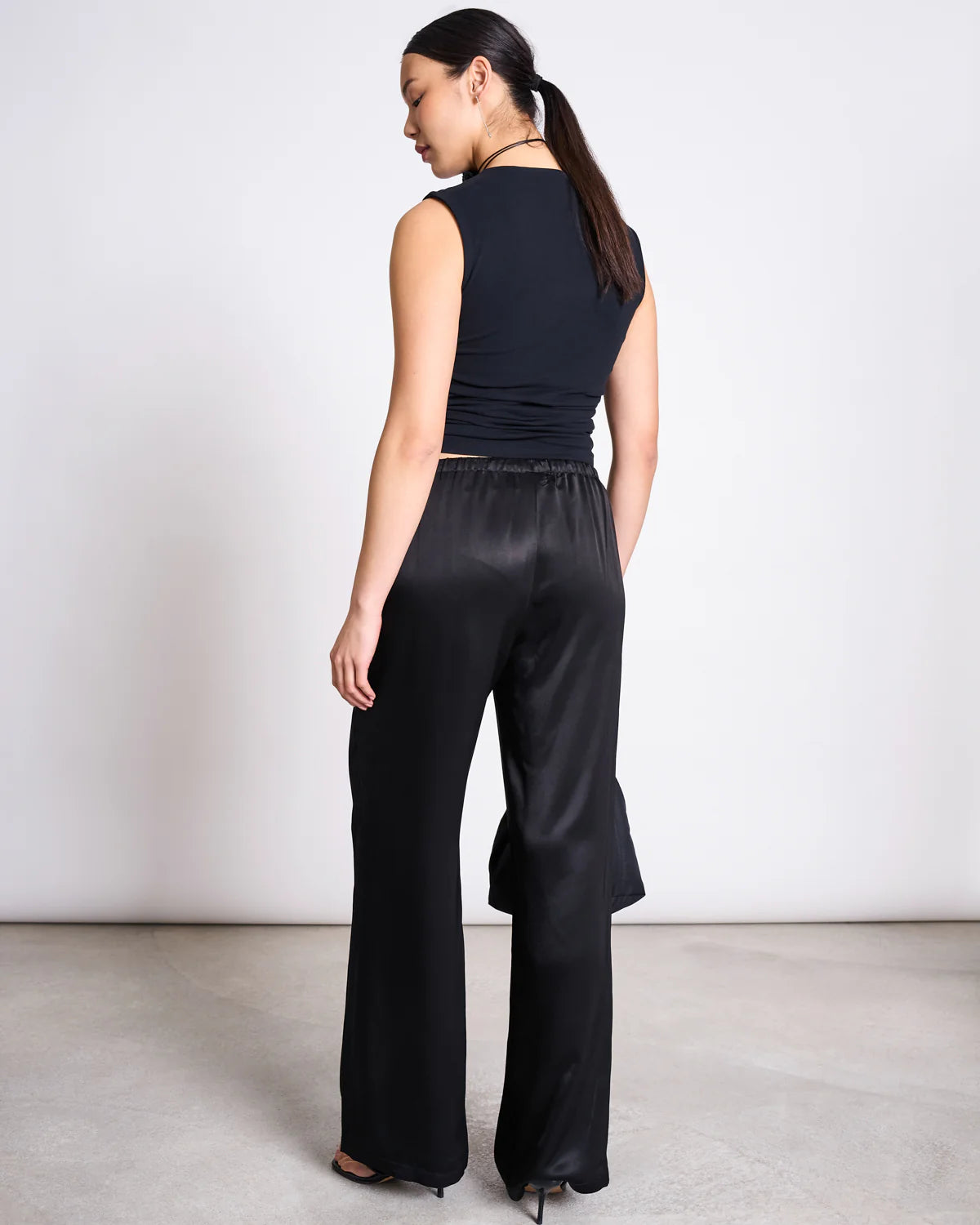 Loose Silky Pants Fris