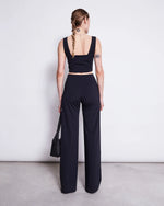 Laden Sie das Bild in den Galerie-Viewer, Wide Pant Marlene Black
