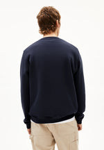 Laden Sie das Bild in den Galerie-Viewer, Fleece Sweatshirt Baaro navy
