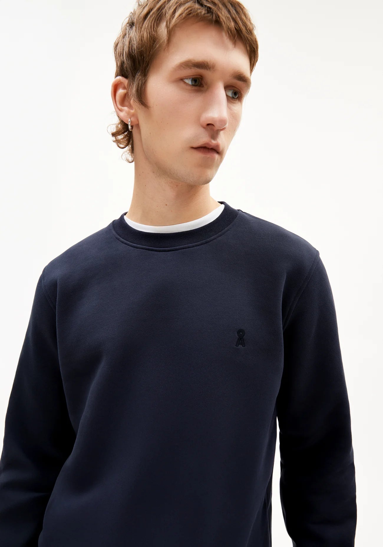 Fleece Sweatshirt Baaro navy
