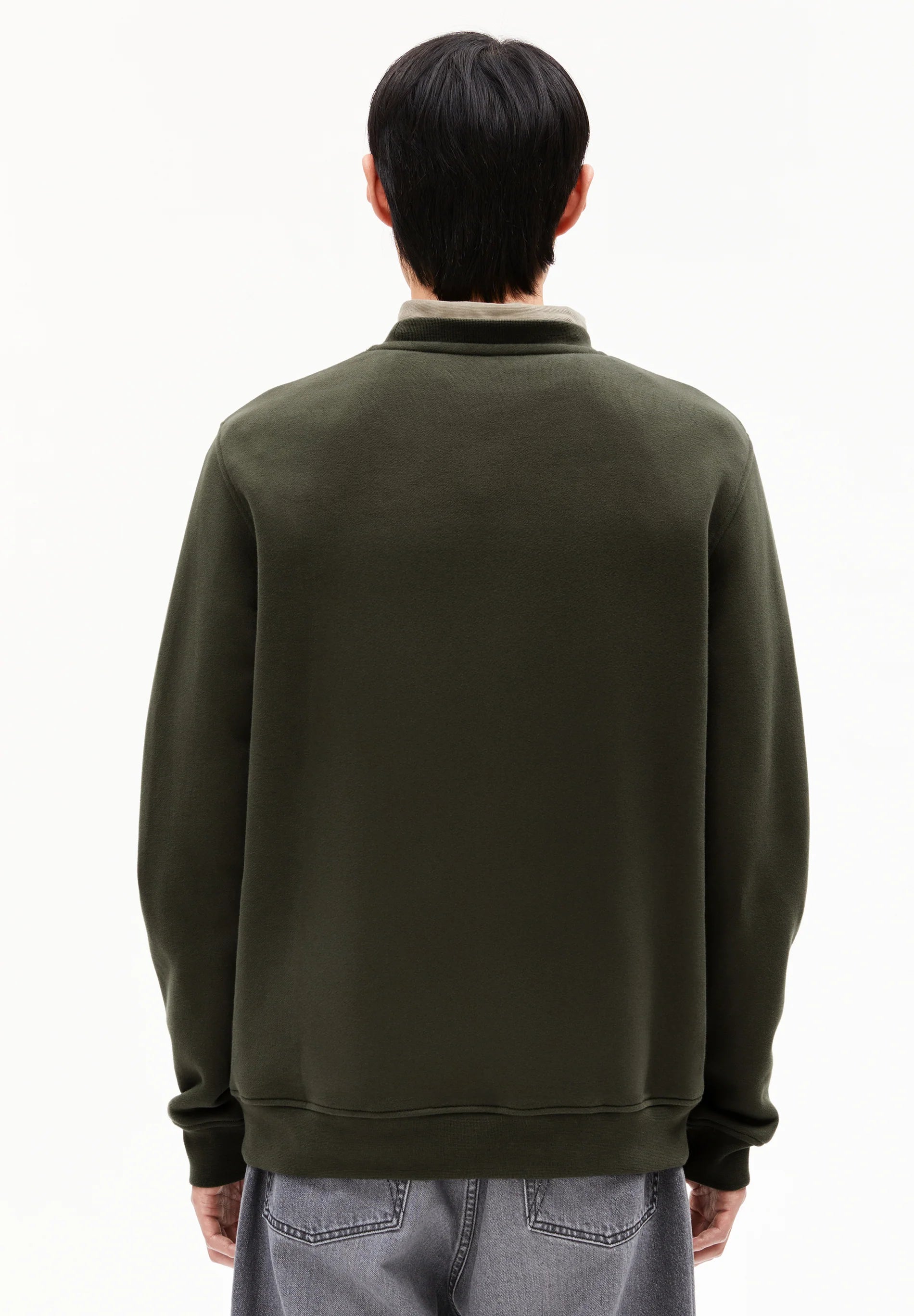 Fleece Sweatshirt Baaro Forrest Pine