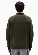 Laden Sie das Bild in den Galerie-Viewer, Fleece Sweatshirt Baaro Forrest Pine
