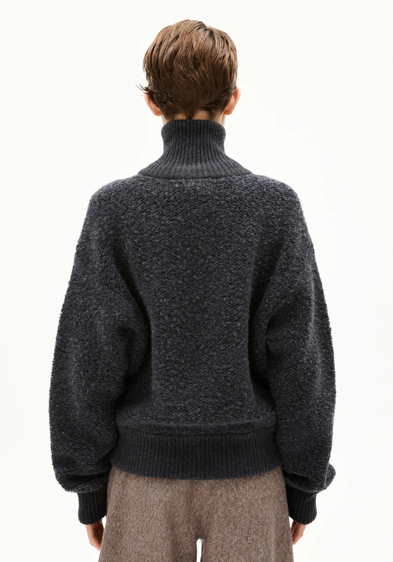 Iconic Å Gwenaa Bouclé Jacke aus Bio Baumwolle