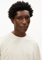 Laden Sie das Bild in den Galerie-Viewer, Maarkos Linen Blend T-Shirt pure
