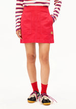 Laden Sie das Bild in den Galerie-Viewer, Workwear Canvas Mini Rock 100% Bio-Baumwolle
