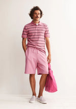 Laden Sie das Bild in den Galerie-Viewer, GMT Dye Shorts 100% Bio-Baumwolle washed Berry
