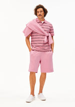 Laden Sie das Bild in den Galerie-Viewer, GMT Dye Shorts 100% Bio-Baumwolle washed Berry

