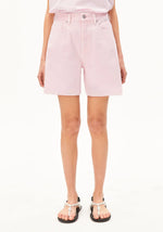 Laden Sie das Bild in den Galerie-Viewer, Jeans Short Thalinaa pink mist
