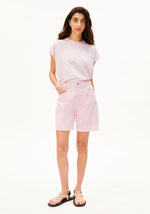 Laden Sie das Bild in den Galerie-Viewer, Jeans Short Thalinaa pink mist
