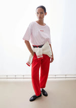 Laden Sie das Bild in den Galerie-Viewer, Oversize Shirt Giannaa Change T-Shirt pink mist
