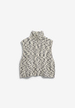 Laden Sie das Bild in den Galerie-Viewer, Gepunkteter Mohair Mix Knit Pullunder
