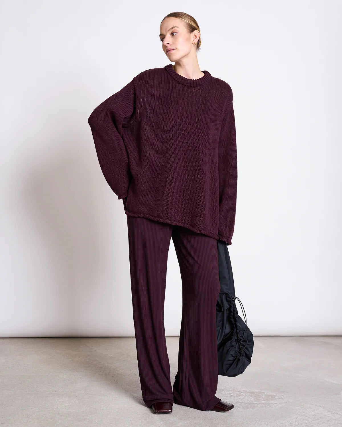 Lyocell Rib Pants Smilla