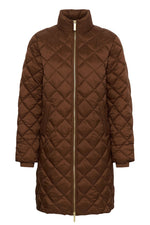 Laden Sie das Bild in den Galerie-Viewer, Gesteppte Jacke Olilana in downtown brown

