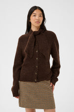 Laden Sie das Bild in den Galerie-Viewer, Cardigan Chanie in mole
