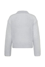 Laden Sie das Bild in den Galerie-Viewer, Pullover Sille Gray Dawn - Blue
