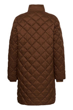 Laden Sie das Bild in den Galerie-Viewer, Gesteppte Jacke Olilana in downtown brown
