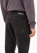 Laden Sie das Bild in den Galerie-Viewer, Jeans Aarjo Tarpa black wash authentic
