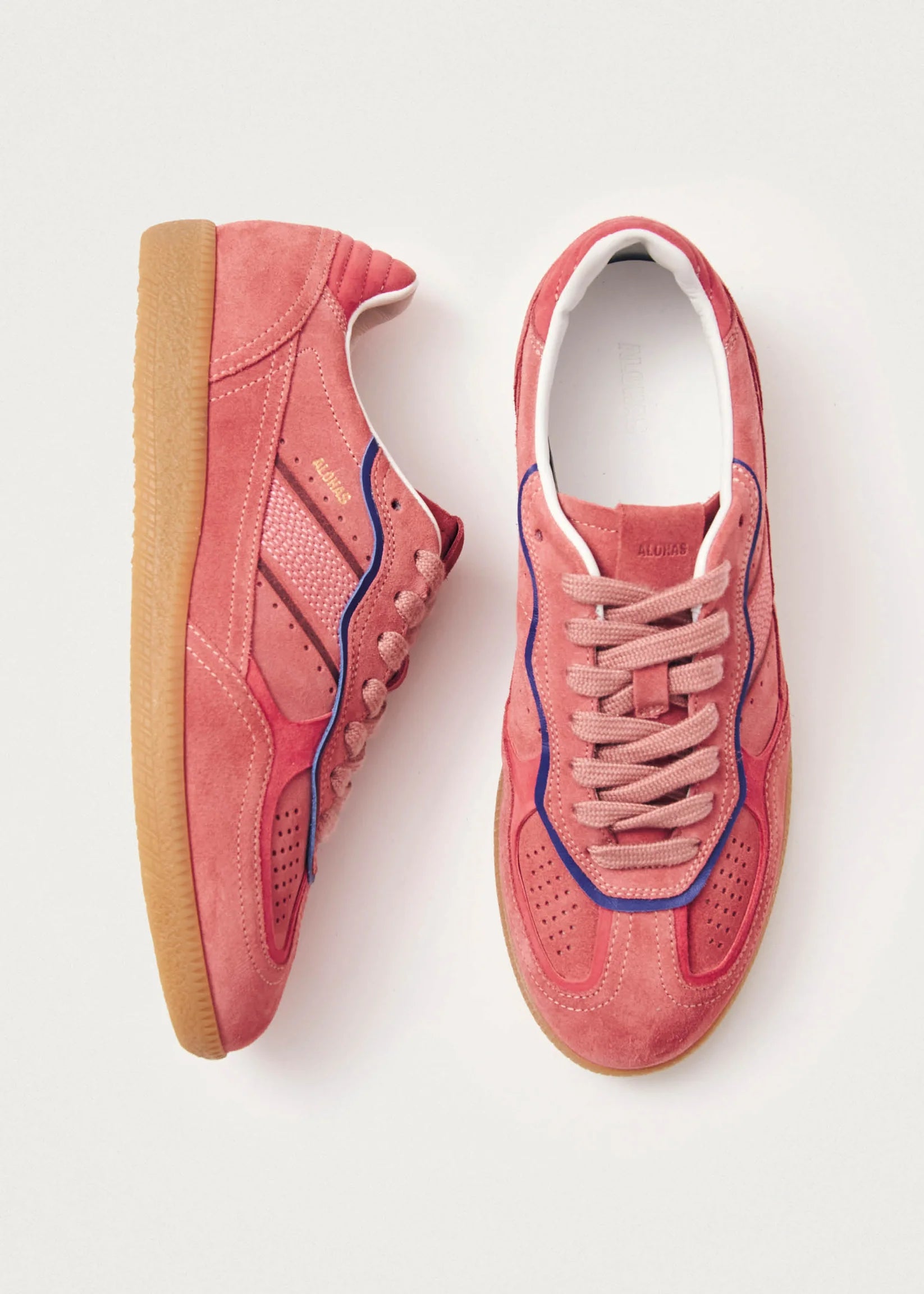 Tb.490 Rife Pink Leather Sneaker