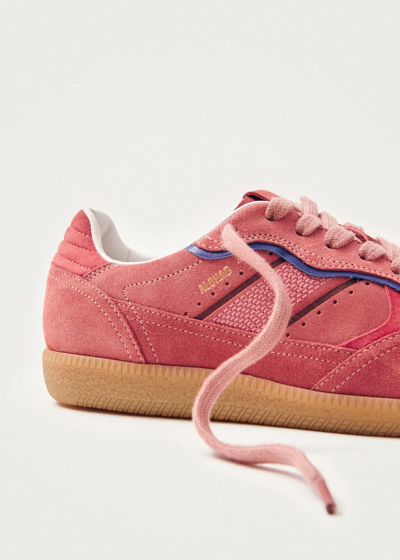 Tb.490 Rife Pink Leather Sneaker