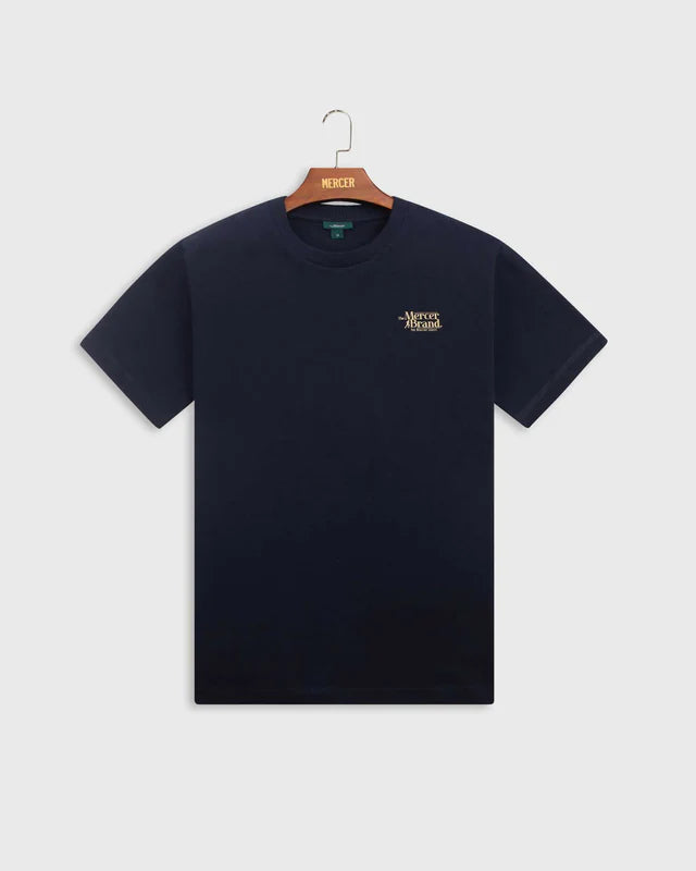 The Mercer Brand Heavy Tee navy