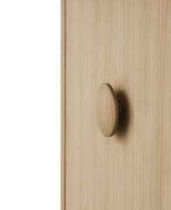 Wood Kleiderschrank Eiche 2-türig