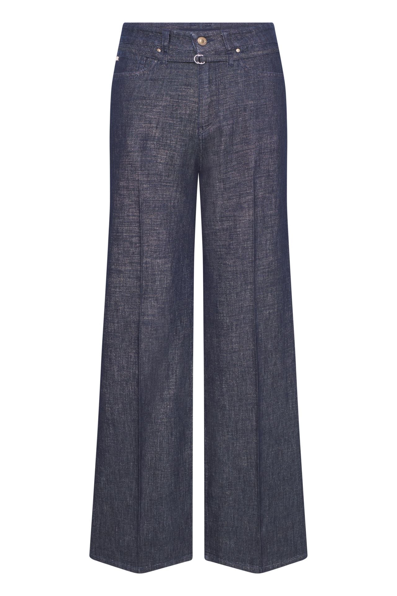 Golden Lurex Jeans Sventy Belt