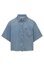 Laden Sie das Bild in den Galerie-Viewer, Jeansbluse Zuri
