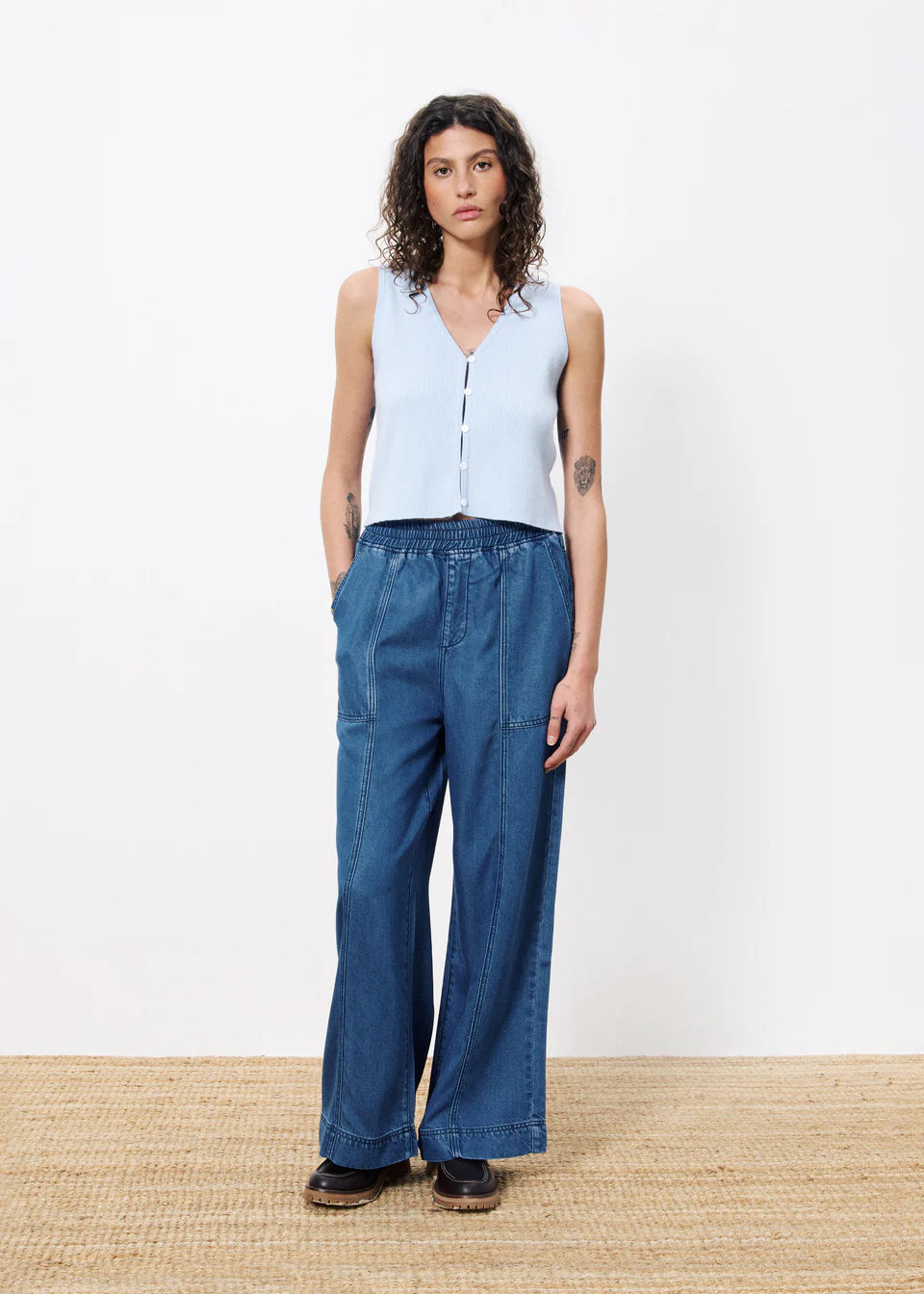 Wide Leg Jeans Satine