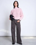 Laden Sie das Bild in den Galerie-Viewer, Jumper Ola Pale Pink GOTS
