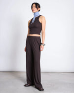 Laden Sie das Bild in den Galerie-Viewer, Rib Tank Top Lyocell mud
