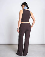 Laden Sie das Bild in den Galerie-Viewer, Rib Tank Top Lyocell mud
