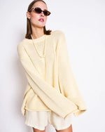 Laden Sie das Bild in den Galerie-Viewer, Jumper Sona buttermilk GOTS

