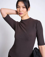 Laden Sie das Bild in den Galerie-Viewer, Lyocell Rib Shirt Nina mud
