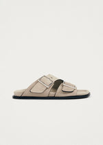 Laden Sie das Bild in den Galerie-Viewer, Alba Suede Beige Leder Sandalen
