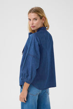 Laden Sie das Bild in den Galerie-Viewer, Jeans Bluse Sassi
