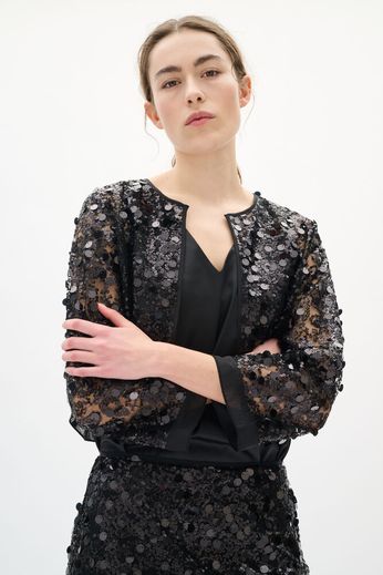 Pailettenjacke Davina