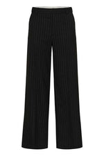 Laden Sie das Bild in den Galerie-Viewer, Glitzer Nadelstreifen Hose Vanilla
