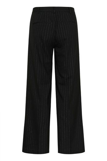 Glitzer Nadelstreifen Hose Vanilla