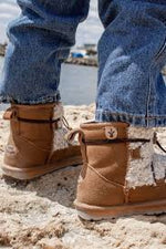 Laden Sie das Bild in den Galerie-Viewer, Lammfell Boot Mauboy Chestnut
