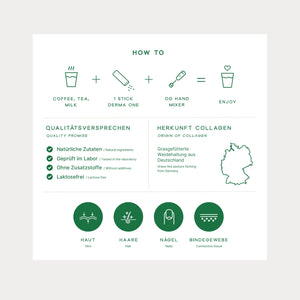 Derma One - Collagen Creamer für Haut, Haare & Nägel l Onegevity