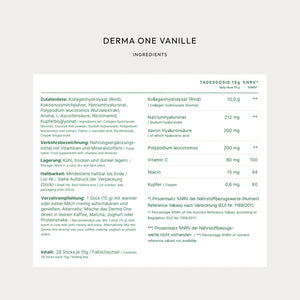 Derma One - Collagen Creamer für Haut, Haare & Nägel l Onegevity