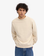 Laden Sie das Bild in den Galerie-Viewer, Organic Oversized Crew - Ivory White
